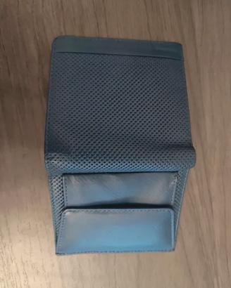 Portafoglio uomo Carpisa pelle blu mai usato