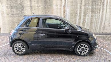 Fiat 500 1.2 Lounge Colore Nero per Neopatentati