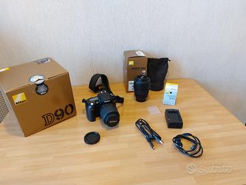 NIKON D90 + 18.55 Nikkor VR e 55-200 Nikkor VR