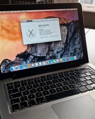 MacBook Pro 13" SSD 500GB funzionante – Early 2011