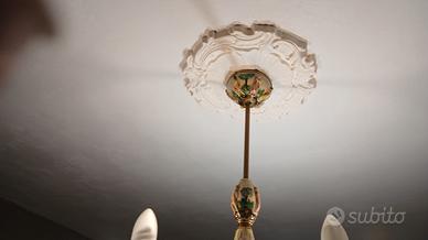 LAMPADARIO CERAMICA VIETRI