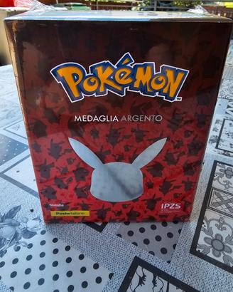 Moneta argento 925 Pokemon