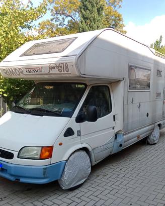 Camper mansardato Rimor motorizzato Ford