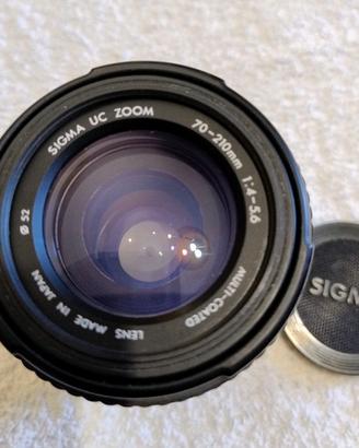 Sigma UC Zoom 70-210 mm 1:4-5,6 per Nikon