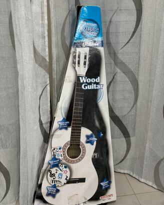 Chitarra bianca bontempi