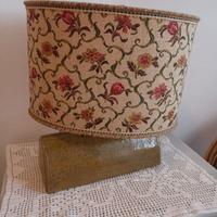 lampada abat jour comodino stile antico