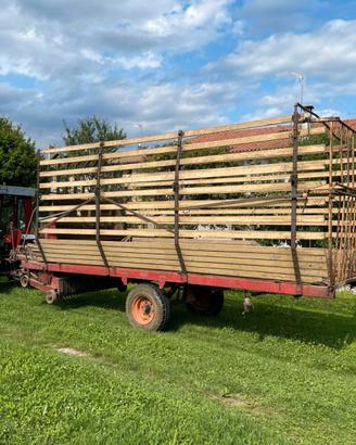 Rimorchio autocaricante agricolo Fella Targato