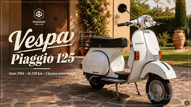 Piaggio Vespa PX 125 E Bianca