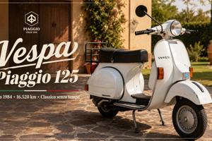 Piaggio Vespa PX 125 E Bianca