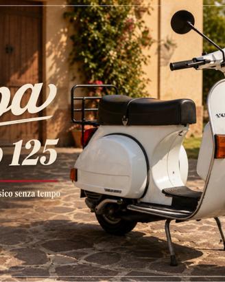 Piaggio Vespa PX 125 E Bianca