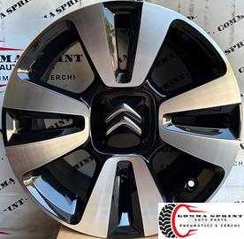 4 CERCHI IN LEGA ORIGINALI R16 CITROEN C3 AIRCROSS