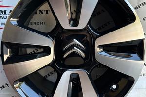 4 CERCHI IN LEGA ORIGINALI R16 CITROEN C3 AIRCROSS