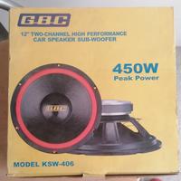 Subwoofer GBC KSW-406(LEGGERE DESCRIZIONE)