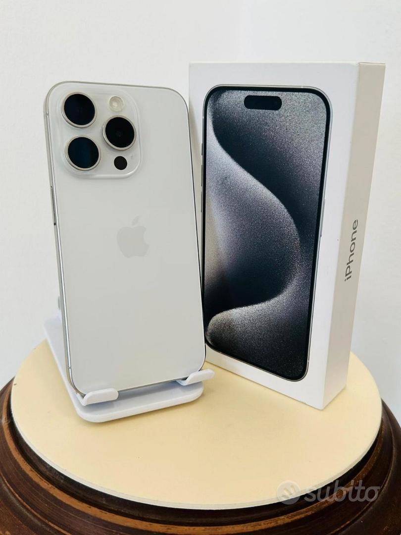 iPhone 15 Pro 128GB usato con garanzia - HS Electronics Brescia