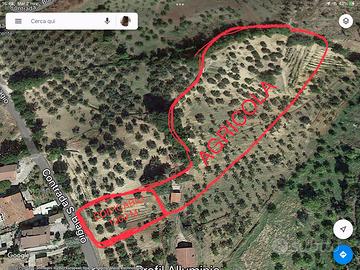 Vendersi terreno EDIFICABILE +AGRICOLA