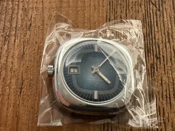 Orologio vintage cassa metallo lotto stock