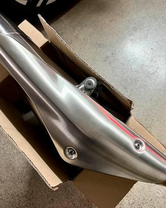 Scarico e portatarga originale ktm duke 790