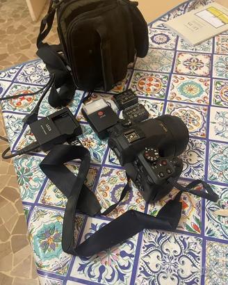 LEICA V-LUX  – KIT COMPLETO + FLASH LEICA