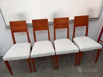 4 sedie marca MDF