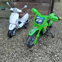 Vespa + moto per bambini
