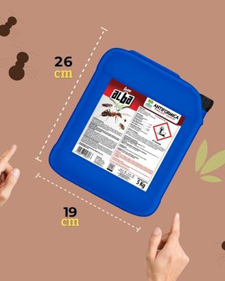 esca antiformiche 5 kg insetticida polvere casa