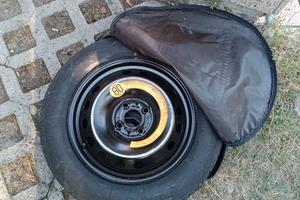 Ruotino di scorta 125/90 R15 (4 fori) con custodia