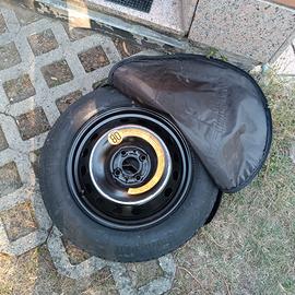 Ruotino di scorta 125/90 R15 (4 fori) con custodia
