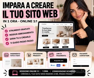 CREA IL TUO SITO WEB  CON STRUMENTI GRATUITI