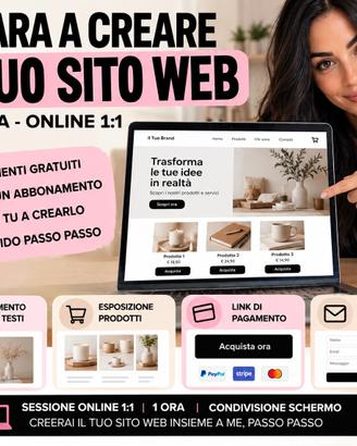 CREA IL TUO SITO WEB  CON STRUMENTI GRATUITI