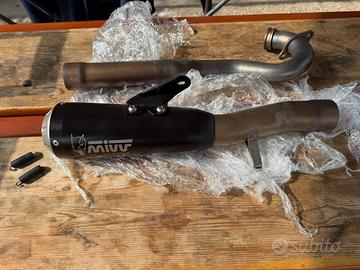 Scarico Completo Mivv Fantic scrambler 500