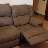 Divano 2 posti - reclinabile elettrico