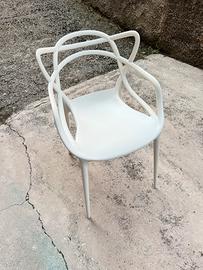 6 sedie Kartel Bianche