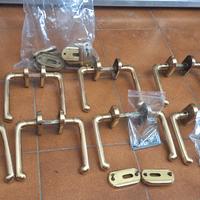 Maniglie per porte interne vintage  in ottone
