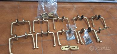 Maniglie per porte interne vintage  in ottone