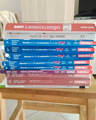 libri scuola liceo scientifico 