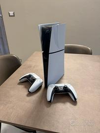 PS5 Slim Digital Edition 1TB + 2 Controller