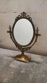 Specchio in ottone 