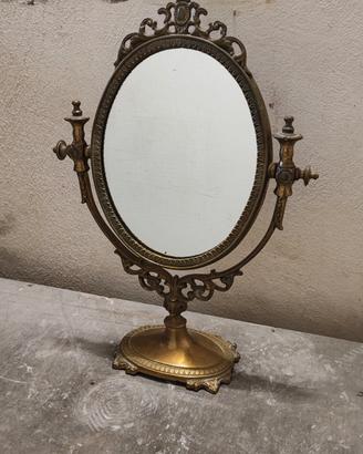 Specchio in ottone 