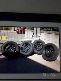 gomme invernali con cerchi per BMW