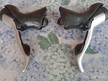 Leve cambio e freni Shimano 2x10