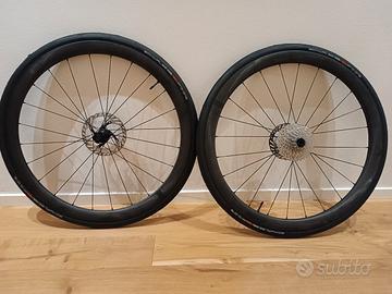 coppia ruote strada/gravel capital 1.0s