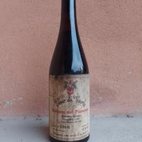 Bottiglia di vino vintage da collezione Barbera