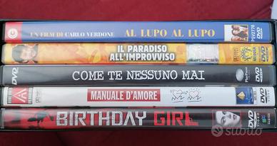 set 5 dvd film vari 