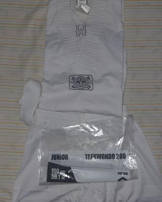 Dobok taekwondo completo di cintura