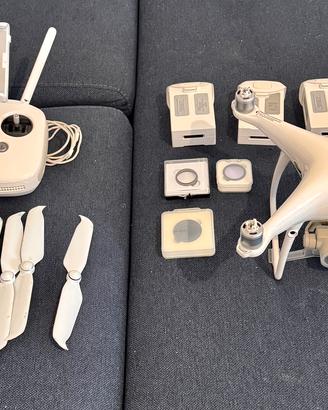 Dji Phantom 4 pro v2.0-kit pro+4batterie+zainodji
