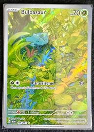 Pokemon bulbasaur 166/165 appena sbustato