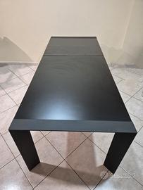 Tavolo nero 140/220cm modello Wood