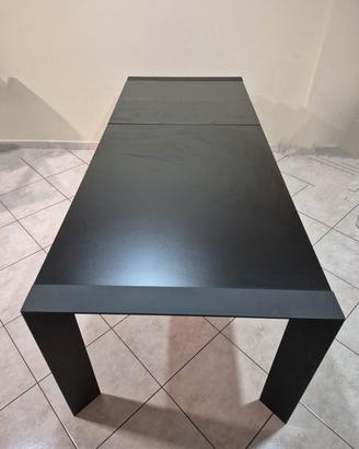 Tavolo nero 140/220cm modello Wood