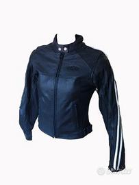 GIACCA PELLE VINTAGE MOTO CUSTOM DA DONNA MORBIDA