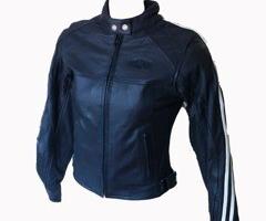 GIACCA PELLE VINTAGE MOTO CUSTOM DA DONNA MORBIDA
